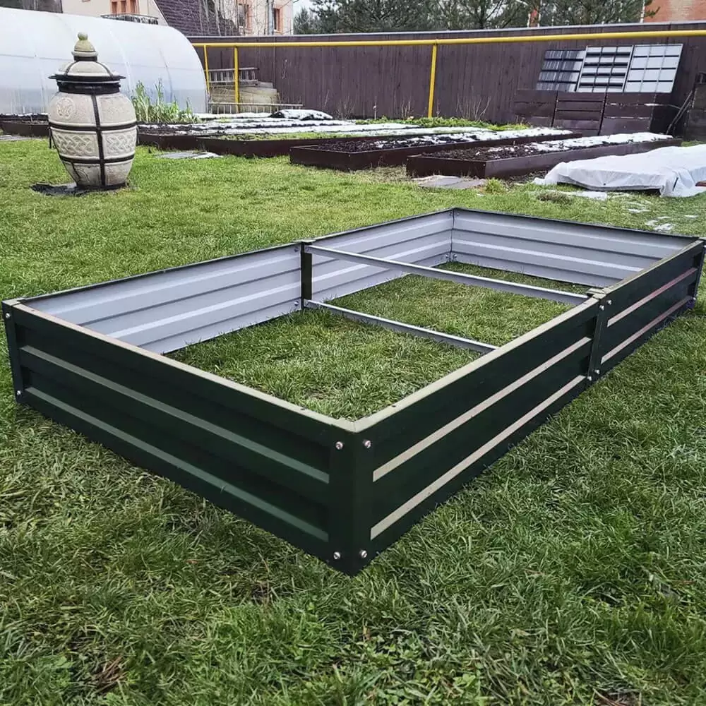 Зеленая усиленная грядка (0,5 х 3,9)